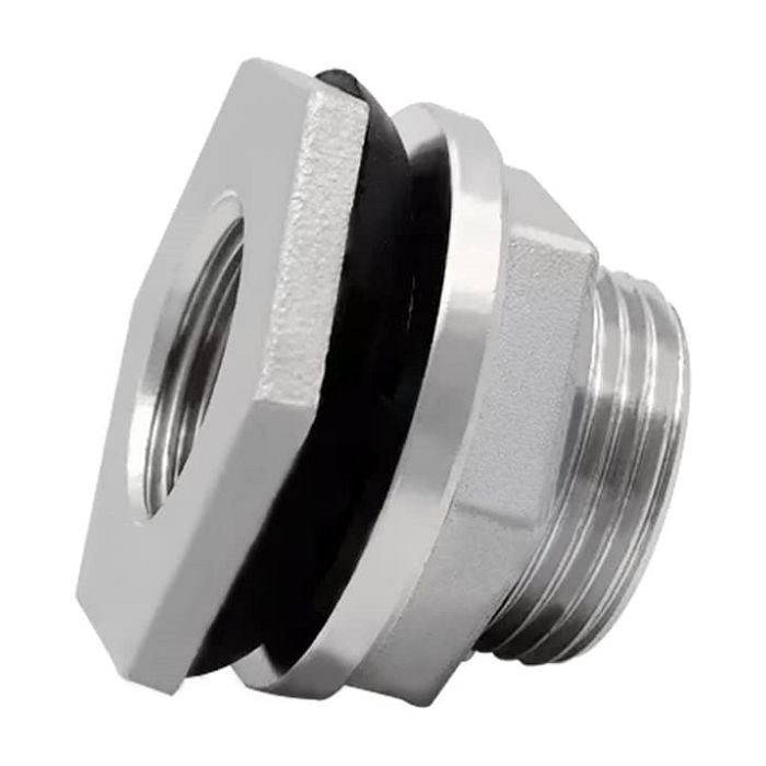 1" NPT Female Stainless Steel Bulkhead Fitting Coyote Gear