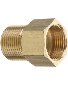 Brass 3/8" Female x 3/8" Male NPT Pipe Thread Adapter Fitting
