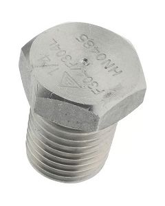 1/4" NPT 304 Forged Stainless Steel Hex Head Plug 3000# Fitting