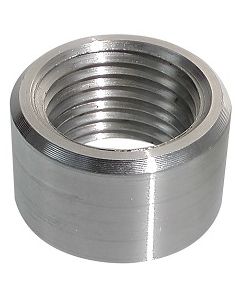 1/2" F NPT Pipe Thread 304 Stainless Half Coupling Weld Bung Fitting 2 Pack