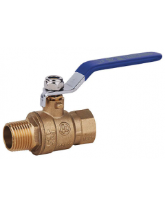 Male x Female NPT Pipe Thread Brass Ball Valves  - Select Size for Price