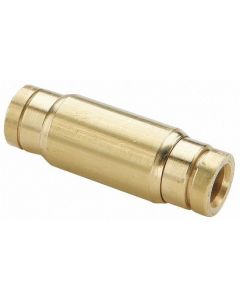 (10 Pack) Brass 250 PSI 1/4" x 1/4" OD Tube Push to Connect Union Straight P-T-C Fitting - Made in USA
