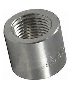 3/8" 3000# Threaded NPT Half Coupling A105 Forged Steel Bung FS090321