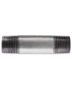 3/4" X CLOSE Threaded NPT Pipe Nipple S/40 304 Stainless Steel TBE <SN2050011 