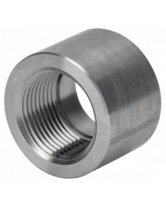 3/8" NPT Forged 304 Stainless Steel Half Coupling 3000# Fitting