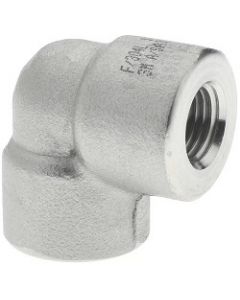 (10 Pack) 3/4" NPT High Pressure 304 Stainless Steel Female Pipe Thread 90 Degree Elbow 3000 PSI Fitting