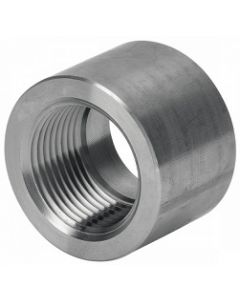 1/2" NPT Forged 316 Stainless Steel Half Coupling 3000# Fitting