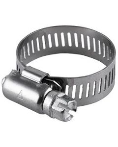 Worm Gear Hose Clamp (5/16" - 7/8") Stainless Steel SAE 6