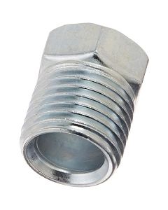 (100 Pack) 5/16" Inverted Flare Tube 1/2-20 Steel Tube Nut Fittings