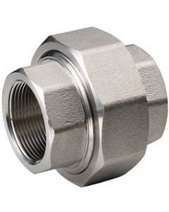 2" NPT 304 Stainless Steel Pipe Union 150# Fitting