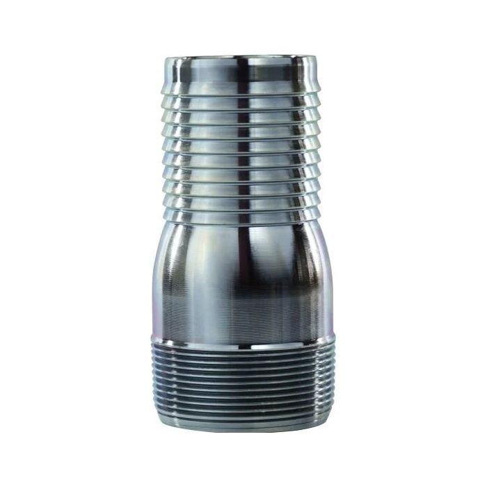 Nipplo Combinato Alluminio 4" NPT Maschio-Maschio Per Tubo ID 4 – KC King SF400A