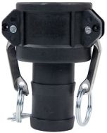 (Type C) Hose Barb Shank x Female Camlock Coupler Polypropylene | Select Size