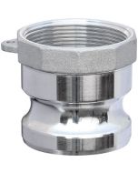 2" (Type A) Aluminum Camlock Plug Adapter Fitting