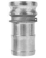 (Type E) Hose Barb Shank x Male Camlock Adapter Aluminum | Select Size