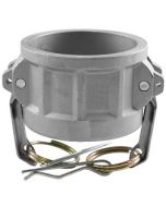 (Type DC) Dust Cap Female Camlock Coupler Aluminum | Select Size