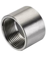 1/2" NPT Thread 304 Stainless Steel Half Coupling Weld Bung | Coyote Gear