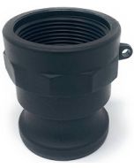 (Type A) Female NPT x Male Camlock Adapter Polypropylene | Select Size