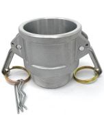 (Type B) Male NPT x Female Camlock Coupler Stainless Steel | Select Size and SS Type