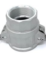 (Type D) 2" Female NPT x 2" Female Camlock Adapter Aluminum Fitting