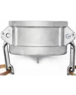 (Type DC) 2" Dust Cap Female Camlock Adapter Aluminum Fitting