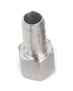 1/2" Hose Barb x 3/8 FNPT Female Thread | 316 Stainless Steel Fitting