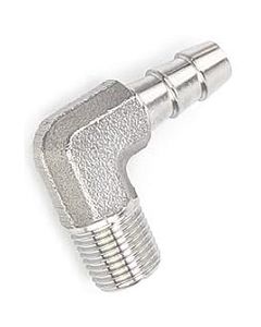 1/4" Hose Barb x 1/8 NPT Male Thread | 316 Stainless Steel Fitting