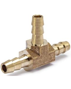3/8" ID Hose 3-Way Tee Brass Barbed Fitting | Coyote Gear