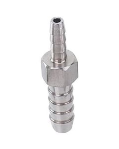 1/8" x 14" Hose Barb Reducer Splicer Mender | 316 Stainless Steel Fitting