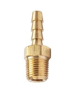 1/8" Hose Barb x 1/8 NPT Male Thread | Brass Fitting