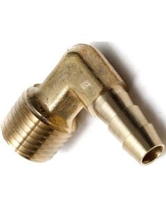 3/16" Hose Barb x 1/8 NPT Male Thread | Brass Fitting