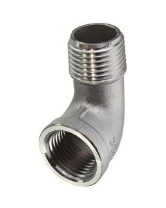 NPT 304 Stainless Steel Street Elbow 150 Pipe Fitting | Select Size