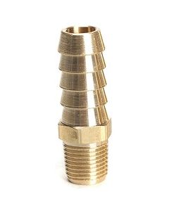 3/8" Hose Barb x 1/8 NPT Male Thread | Brass Fitting