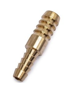 1/8" x 14" Hose Barb Reducer Splicer Mender | 316 Stainless Steel Fitting