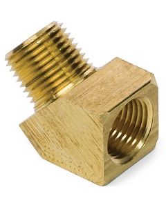 NPT 45 Degree Brass Street Elbow Fitting | Select Size