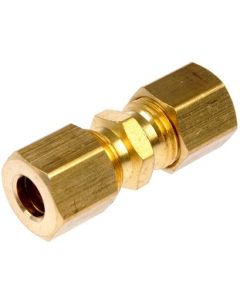 (Lead Free) Compression Tube x Tube Union Brass Fitting | Select Size