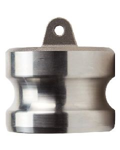 (Type DP) Dust Plug Male Adapter Stainless Steel | Select Size and SS Type