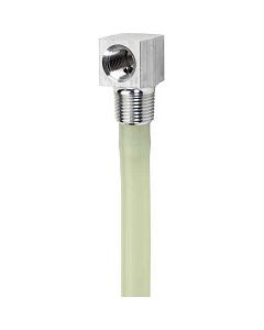 12" Length 3/8" ID Tube 1/4" NPT Male Thread Fuel Tank Pickup Tube