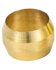 (10-Pack) Low Lead Brass Compression Sleeve Ferrels | Select Size