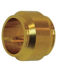 (50 Pack) 8mm Metric Compression Ferrule Sleeve MM Brass Rings