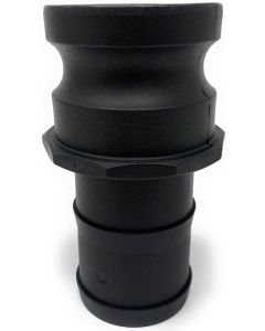 (Type E) 1-1/2" Hose Shank x 1-1/2" Male Camlock Adapter Plastic Fitting