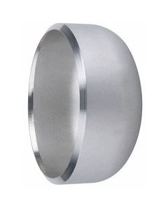 (Schedule 40) 1/2" Pipe 316 Stainless Steel Butt Weld Cap Fitting