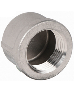 NPT Threaded Pipe Cap 304 Stainless Steel 150 Fitting | Select Size