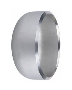 (Schedule 10) 2" Pipe 304 Stainless Steel Butt Weld Cap Fitting