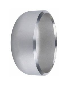 3/4" Pipe Cap 316 Stainless Steel  Butt Weld Fitting | Select Schedule