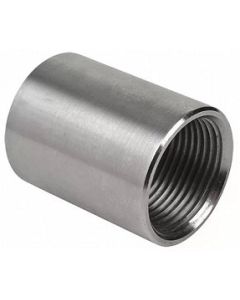 1-1/2" NPT Stainless Steel Full Coupling 150# Fitting | Select 304 or 316 SS