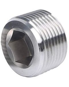 NPT 316 Stainless Steel Socket Allen Head Plug 150# Fitting | Select Size