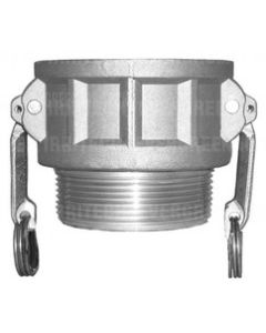 (Type B) 2-1/2" Male NPT x 2-1/2" Female Camlock Adapter 304 Stainless Steel Fitting