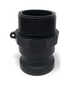 (Type F) 1-1/2" Male NPT x 1-1/2" Male Camlock Adapter Plastic Fitting