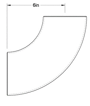4" Butt Weld 90 Specs